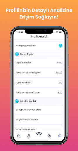 Stalker Analyzer-Instagram için Profilime Bakanlar screenshot 8
