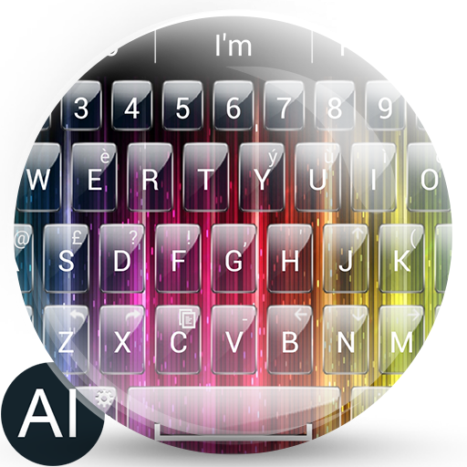 Theme for A.I.type Rainbow א icon