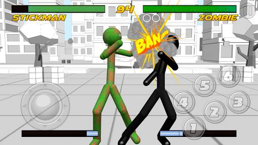 Stickman Fighting 3D screenshot 1