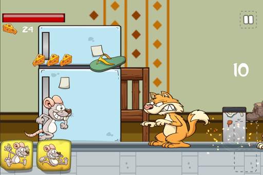 Jerry Mouse Runner Game screenshot 3