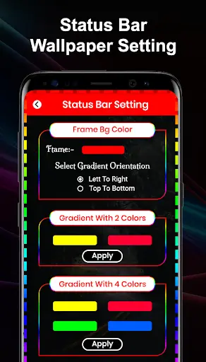 Magic Edge Video Live Wallpaper -Border Edge Light screenshot 7