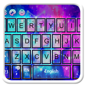 Shiny Star Galaxy Keyboard Theme icon