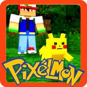 Pixelmon world for craft & build - 3D 4