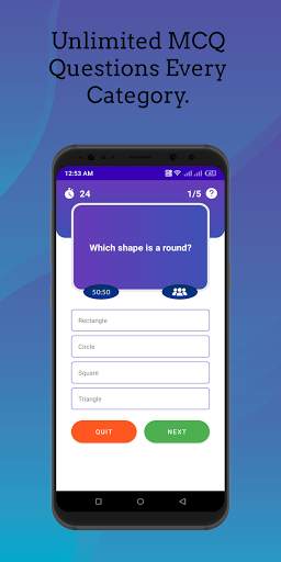Quiz-Play Quiz Game to  Earn Money and Knowledge. स्क्रीनशॉट 2