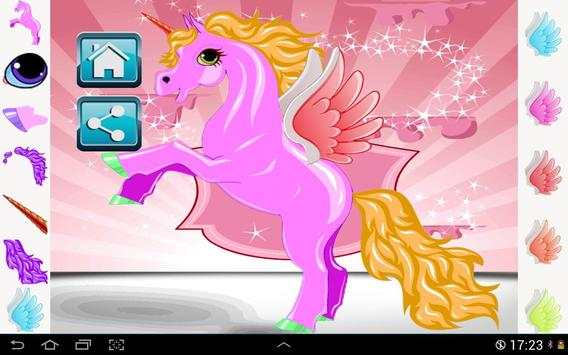Unicorn Dress up - Girl Game screenshot 3
