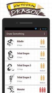 Learn How To Draw A Dragon 2018 1 تصوير الشاشة