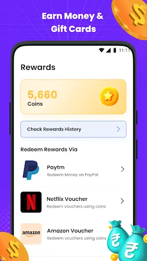 mGamer – Earn Money, Gift Card 2 تصوير الشاشة