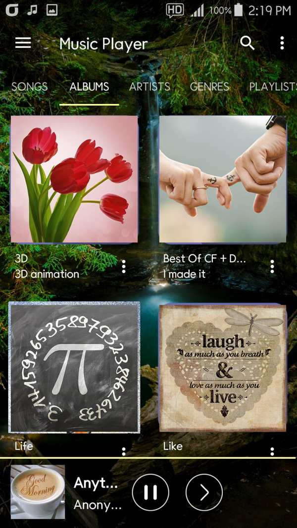 صورة فوتوغرافية مشغل الموسيقى screenshot 7