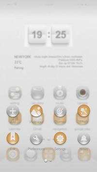 Gold&Silver GO Launcher Theme screenshot 5