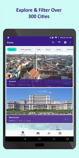 Moving Nomads - City tips & list travelers nearby screenshot 7