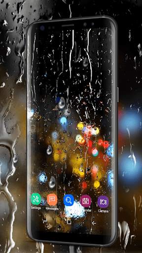 Waterdrops Live Wallpaper 2018 screenshot 3