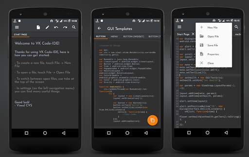 VK Code - IDE Standard Edition screenshot 1