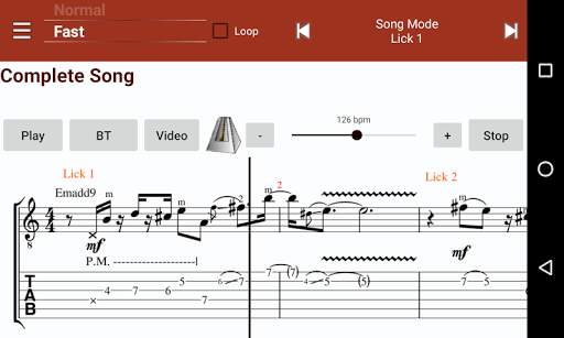 Jazz Rock Guitar Lite screenshot 1