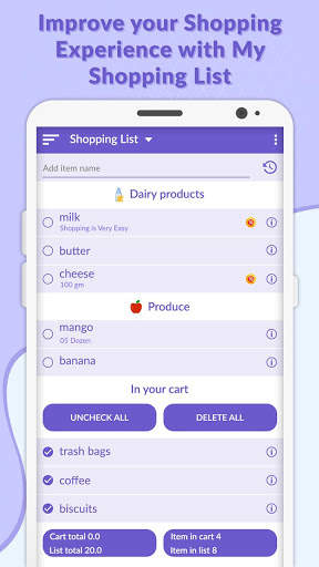 My Shopping List - To do & Grocery List screenshot 2