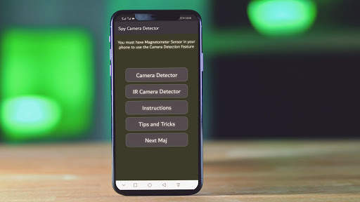 Hidden IR camera Detector - Finder Devices screenshot 4