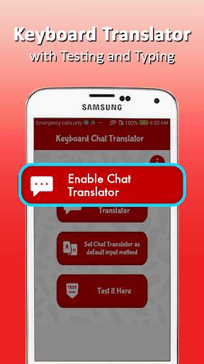 Indonesian English Chat & Text Translator Keyboard screenshot 1