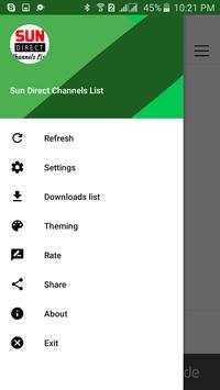 Sun Direct Channels List 3 تصوير الشاشة
