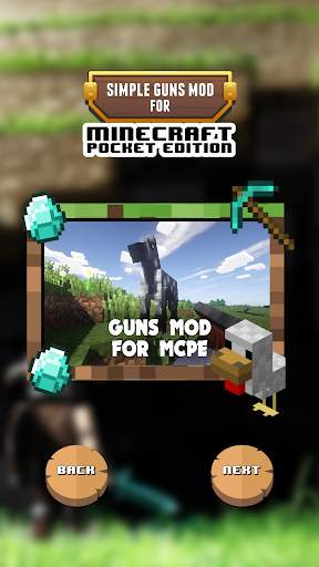 Simple Guns Mod for MineCraft Pocket Edition screenshot 2