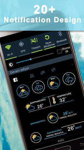 Weather Rise Clock 30  Widgets screenshot 2