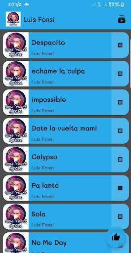 Luis fonsi playlist lyrics offline screenshot 3