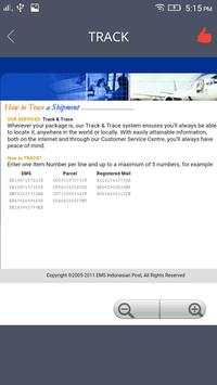 Pos Indonesia Track Shipment screenshot 3