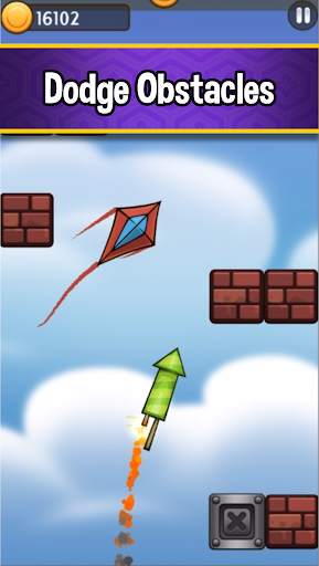 Diwali Rocket Dash скриншот 4