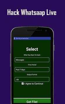 Hack Whatsapp Live Prank screenshot 3