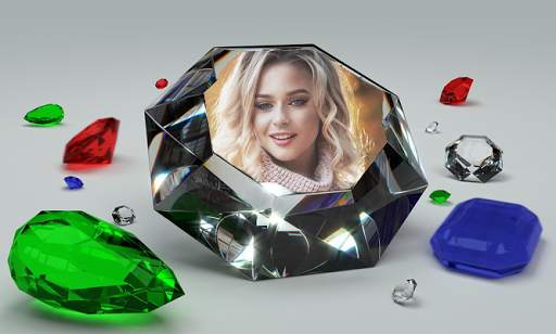 Diamond Photo Frames & DP Maker screenshot 3