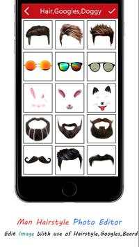 Man HairStyle Photo Editor screenshot 3