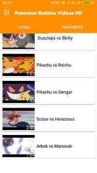 Pokemon Battle Videos HD screenshot 3