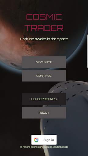 Cosmic Trader screenshot 1