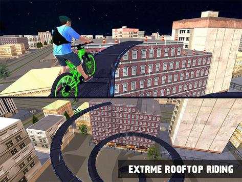 Rooftop BMX Bicycle Stunts screenshot 8