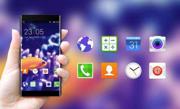 A7 Galaxy Samsung Theme: Fish Live Wallpaper screenshot 4