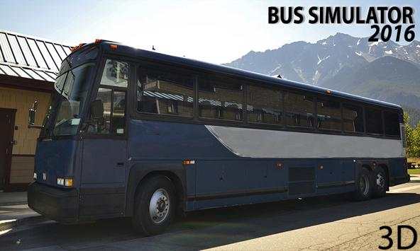 Bus Driving Simulator 2016 скриншот 1
