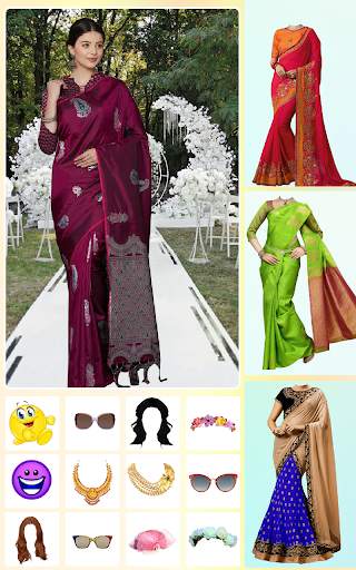 Women Design Saree Pic Editor screenshot 6