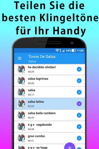Kostenlose Salsa-Musik-Klingeltöne screenshot 2