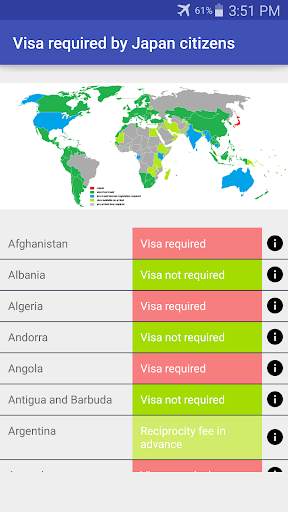 World Travel without Visa screenshot 2