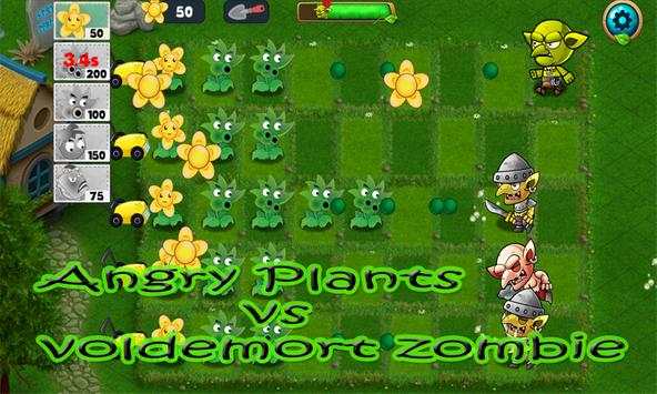 Angry Plants vs Voldemort Zombie screenshot 1