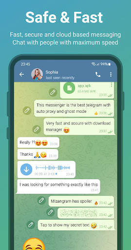 Mizangram Messenger screenshot 7