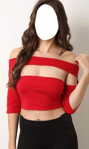 Women Crop Tops Photo Suit screenshot 24