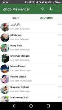 Zingo Messenger screenshot 3