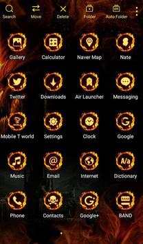 Fire Diablo Launcher theme screenshot 6