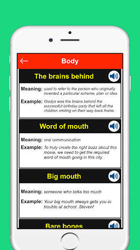 Idioms and Phrases Vocabulary screenshot 5