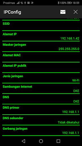 IPConfig screenshot 1