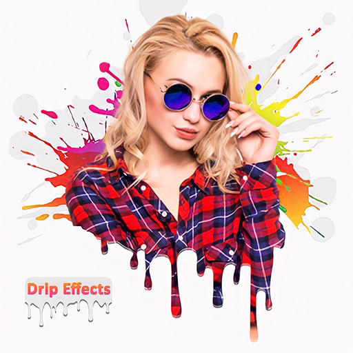Drip Art Effect Editor - Auto adjust drip effect icon