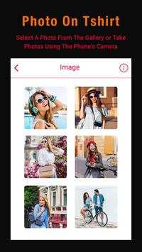 Photo On T Shirt - Personalized T Shirts screenshot 1