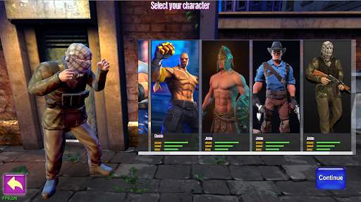 Street Walker: Shooting Fighting Game screenshot 23