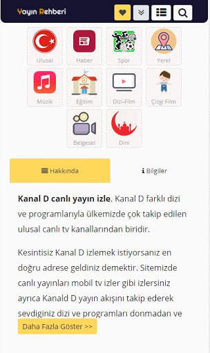 Canlı TV - TV izle screenshot 4
