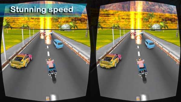 VR Motorbike Racing - Real feel VR games 2017 screenshot 1