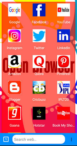 Open Browser fast 5G speed web screenshot 1